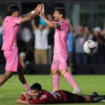 Messi assists on two goals as Inter Miami wins its Leagues Cup opener