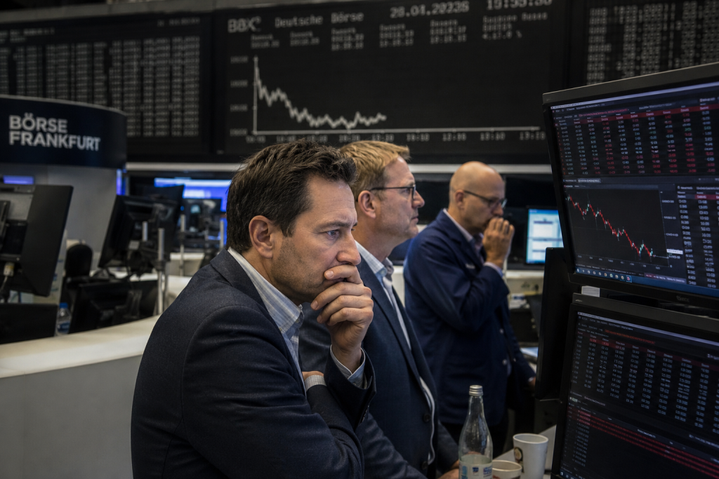 STOXX 600 retreats from record high as technology stocks decline