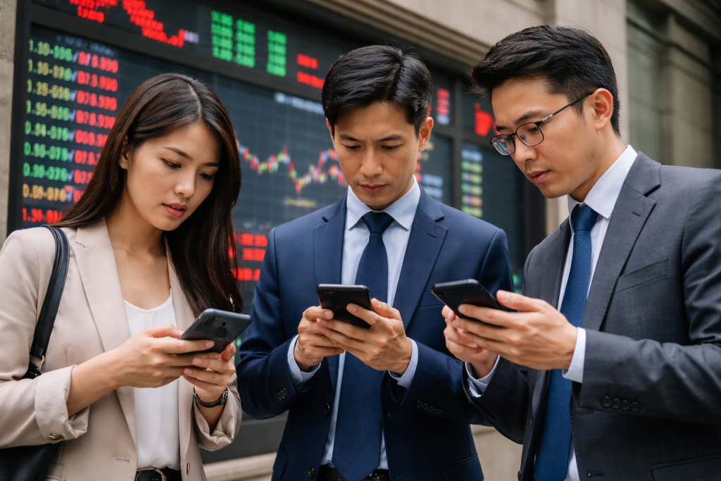 Asian stocks plunge as oil shock rattles chips and bond markets