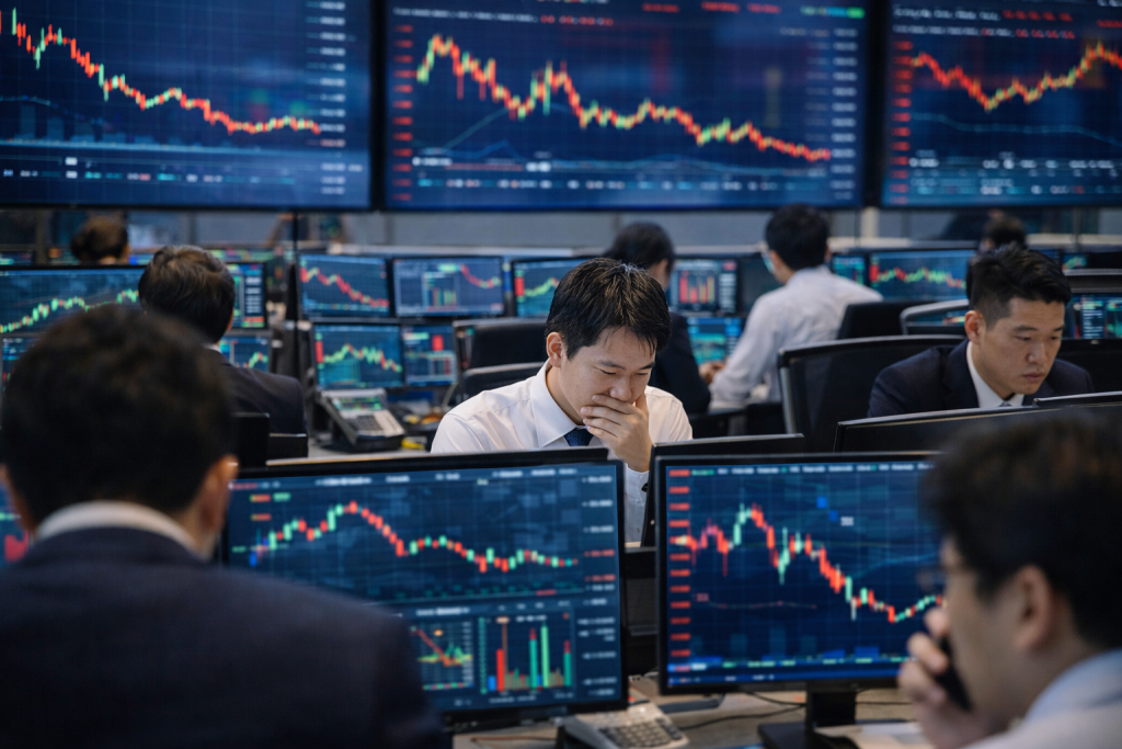 Kospi tumbles as Asian markets ask if Samsung’s AI boom is priced in