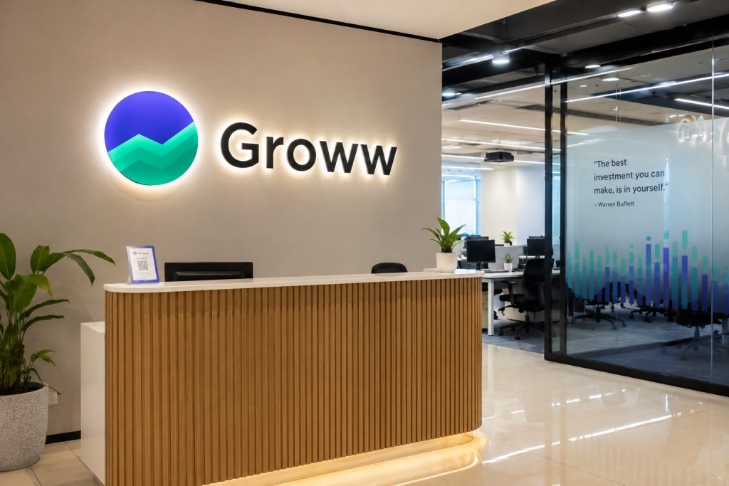 Groww shares gain after quarterly profit surges on higher trading activity
