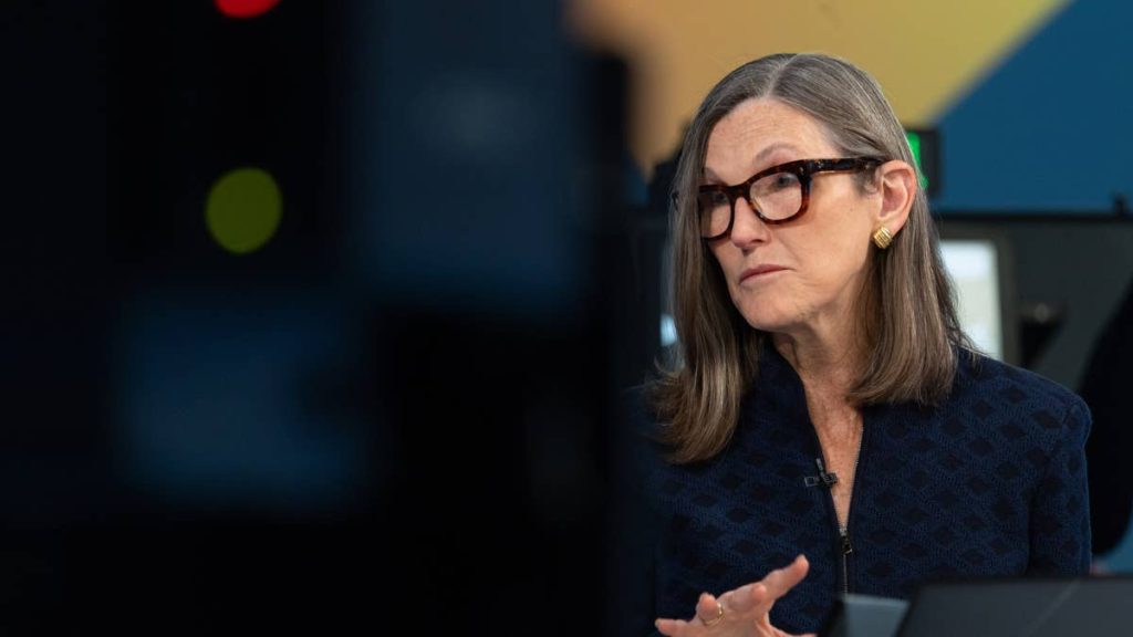 Cathie Wood buys $2.1M of tumbling AI stock