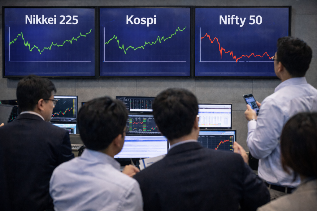 AI rally faces reality check as Asian stocks slip before Samsung earnings