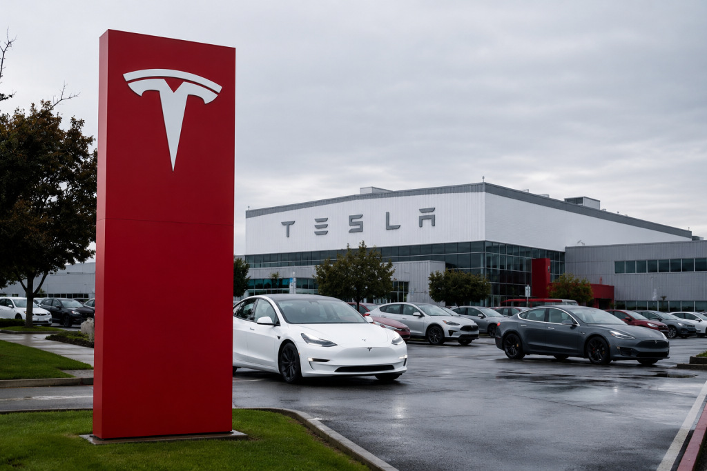 Tesla stock falls 6% as cybercab launch faces analyst, regulatory concerns
